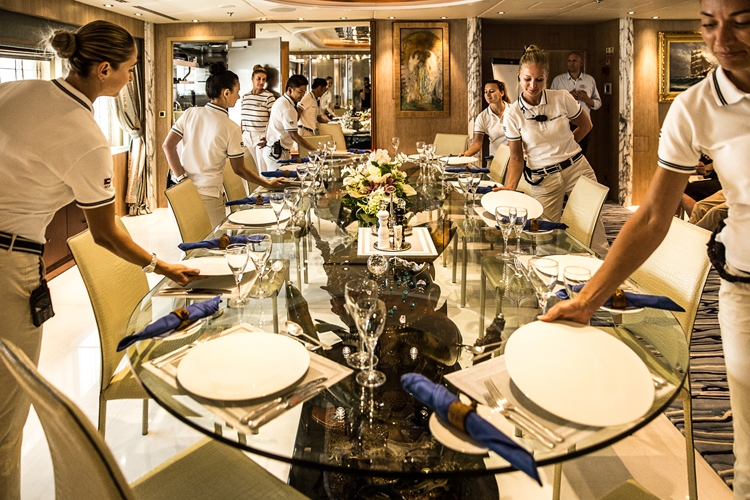 GUEST trained Crew of MY Moonlight II